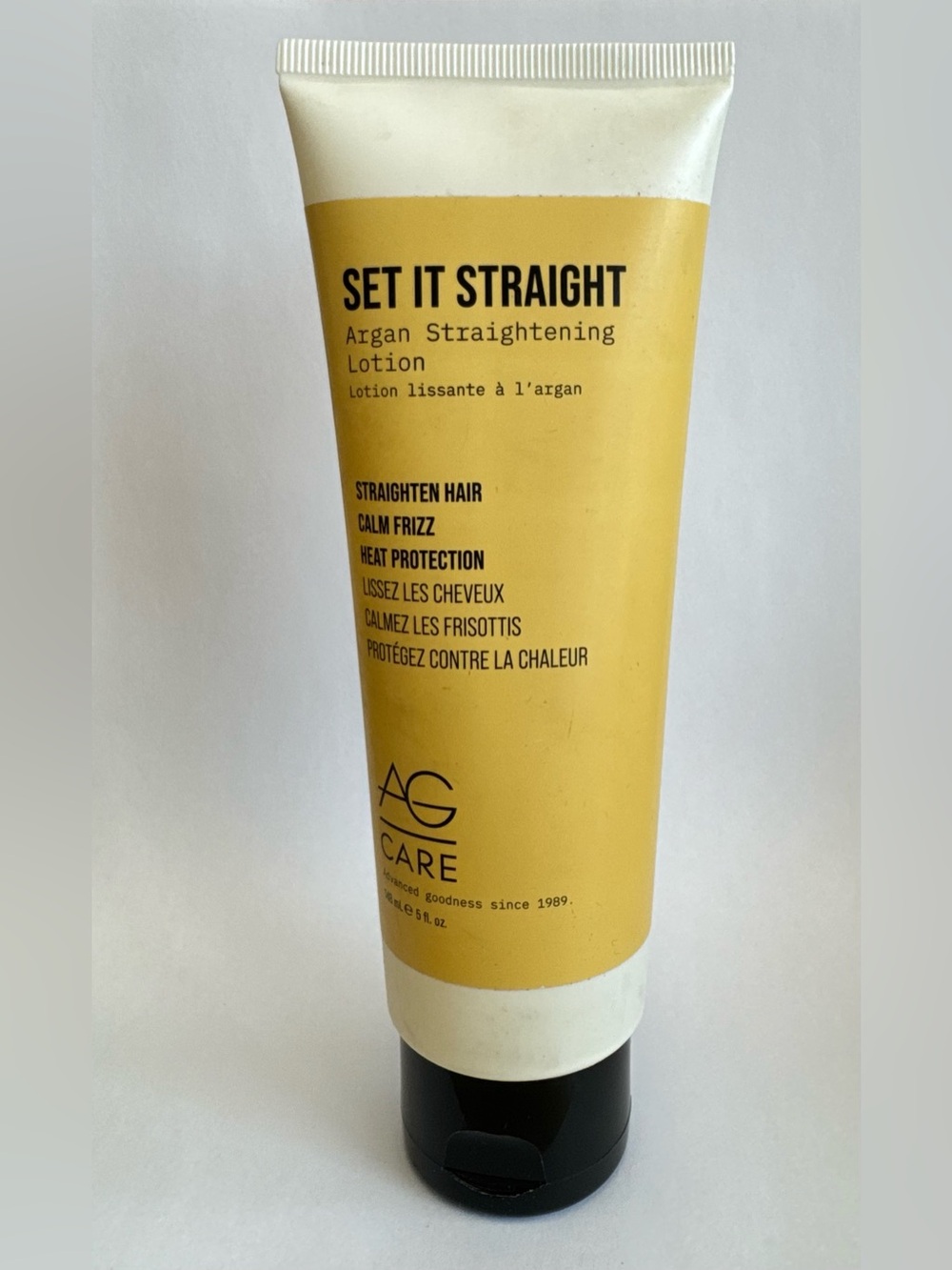 AG Care Smooth Set It Straight Argan Straightening Lotion 5.0 oz